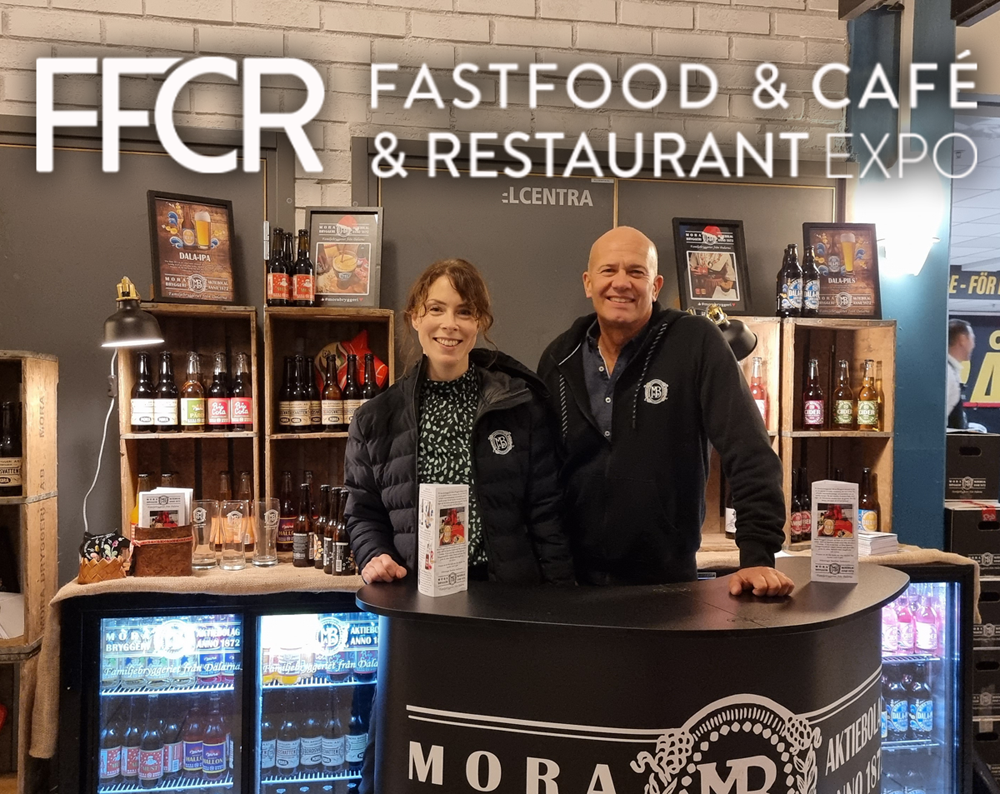 Mora Bryggeri, FFCR, FAst Foos och Restaurang mässa, kistamässan