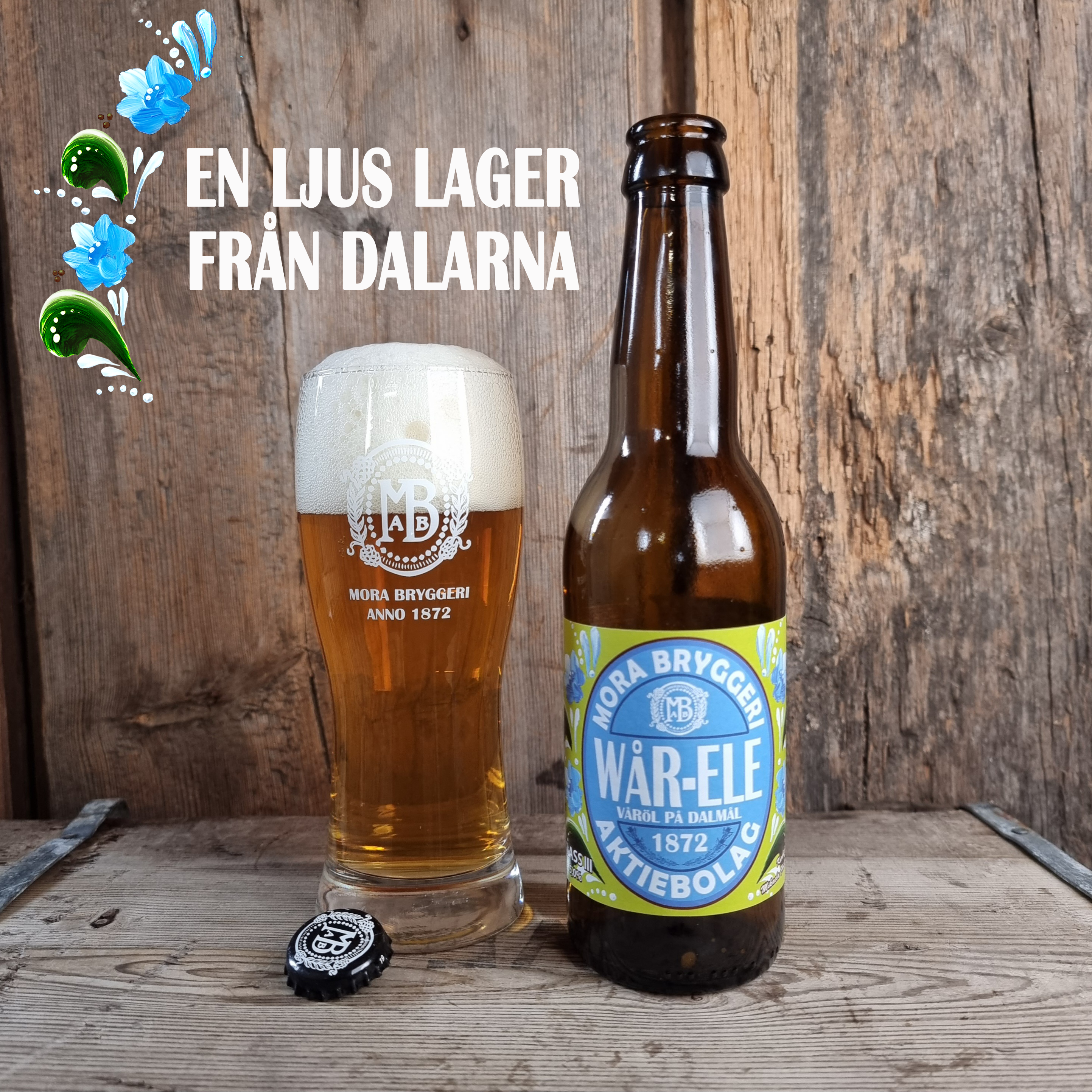 Våröl på dalmål, Wår-ELE, Ljus Lager, Pilsner, öl från Mora, Mora Bryggeri

Vad är vårele? Vad betyder wårele? Vilka är mora Bryggeri?